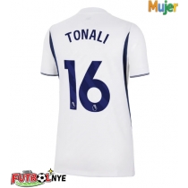 Camiseta Tottenham Hotspur Sandro Tonali #16 Primera Equipación para mujer 2026-27 manga corta